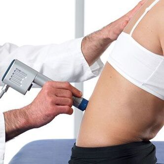 Lumbar osteokondrosirako UVT